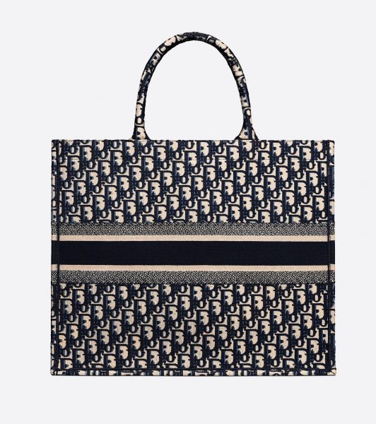 Сумка Dior Book Tote Темно синяя N