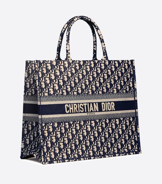 Сумка Dior Book Tote Темно синяя N