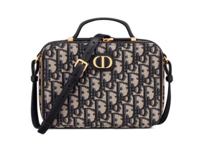 Сумка Dior Box Montaigne Темно синяя N