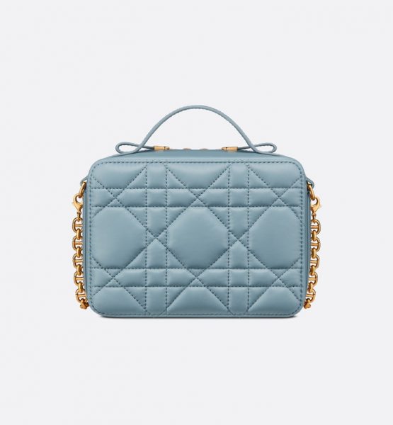 Сумка Dior Box Caro Голубая N
