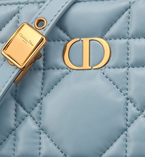 Сумка Dior Box Caro Голубая N