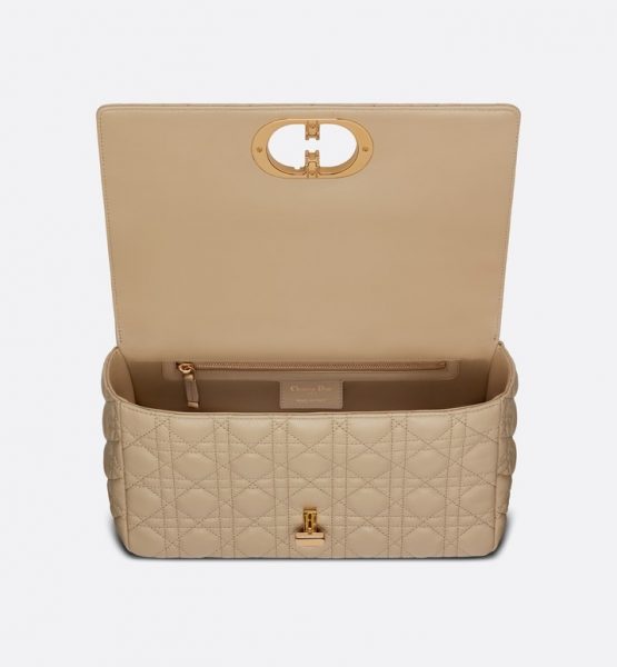 Сумка Dior Caro Бежевая N