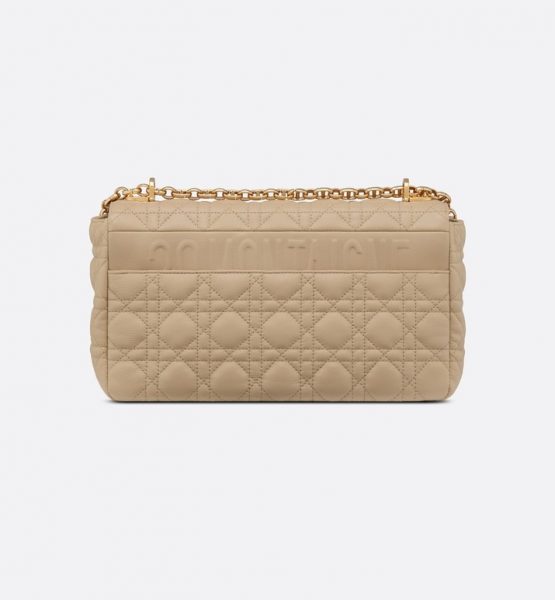 Сумка Dior Caro Бежевая N