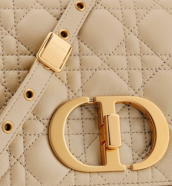 Сумка Dior Caro Бежевая N