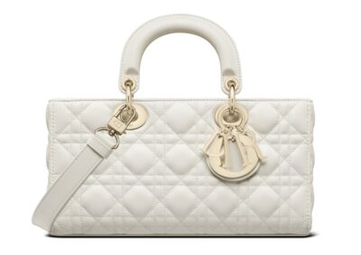 Сумка Dior Lady D joy Кремовая N