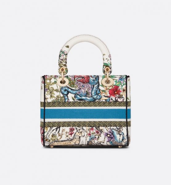 Сумка Dior Lady D lite Белая N