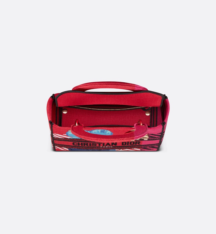 Сумка Dior Lady D lite Красная N