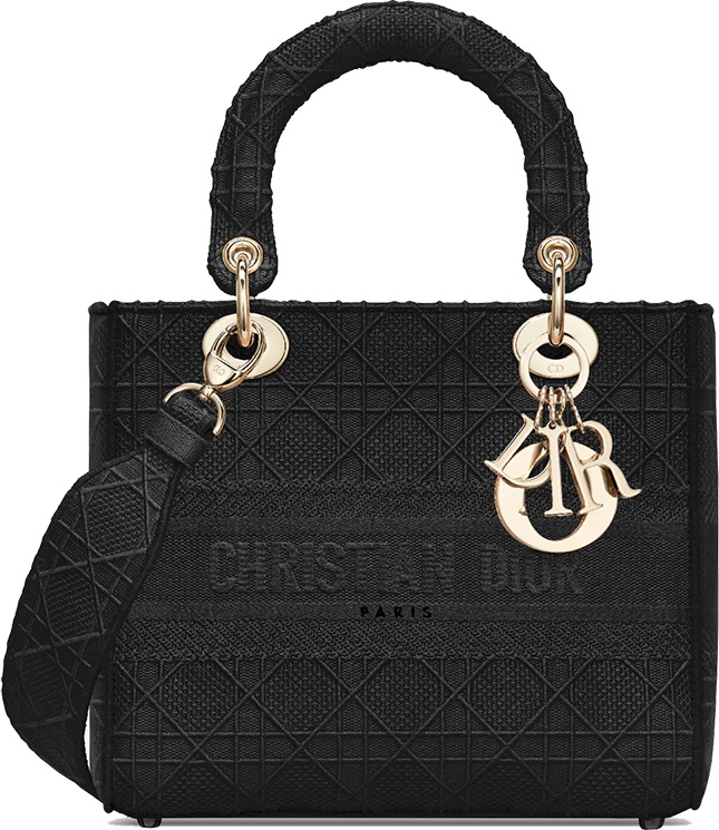 Сумка Dior Lady D lite Черная N