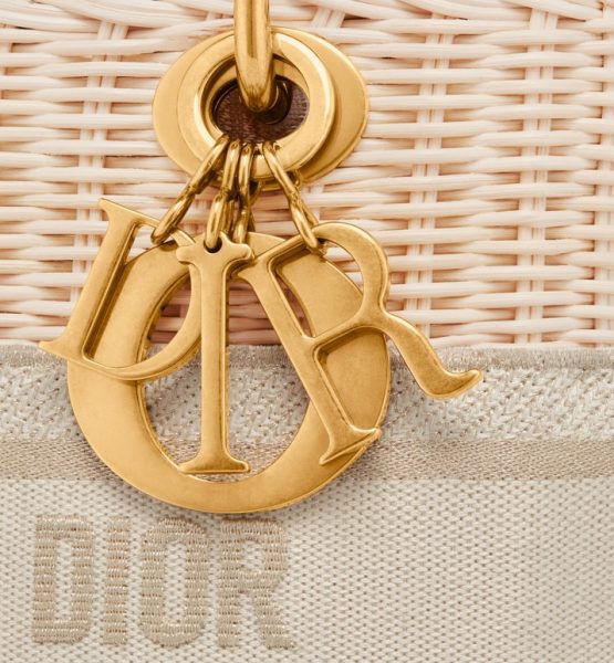 Сумка Dior Lady Бежевая N