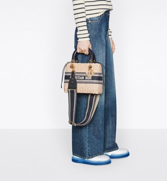 Сумка Dior Lady Бежевая N
