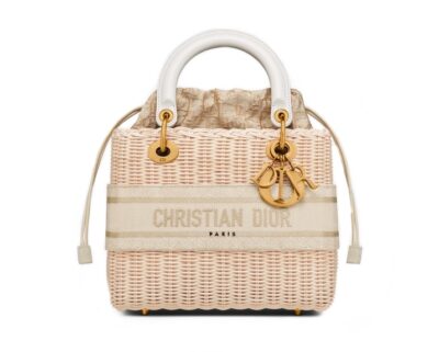 Сумка Dior Lady Бежевая N