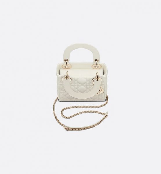 Сумка Dior Lady Кремовая N