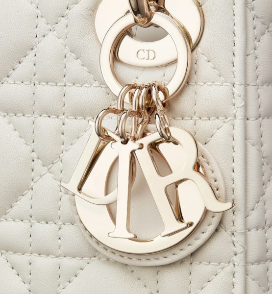 Сумка Dior Lady Кремовая N