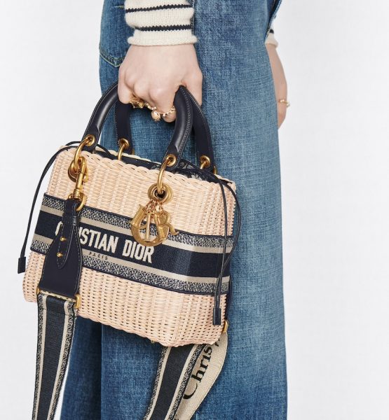 Сумка Dior Lady Синяя N