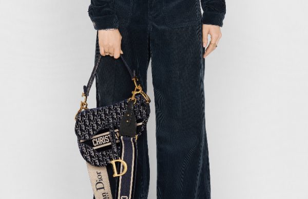 Сумка Dior Saddle Синяя N