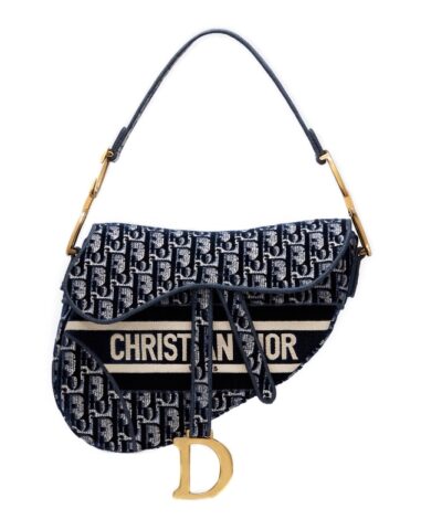 Сумка Dior Saddle Синяя N