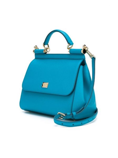 Сумка Dolcegabbana Sicily Medium Голубая N