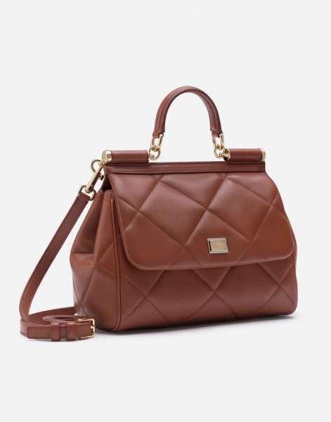 Сумка Dolcegabbana Sicily Medium Коричневая N
