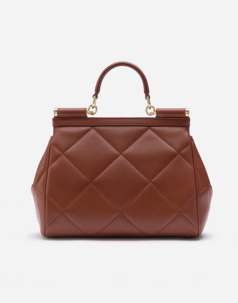 Сумка Dolcegabbana Sicily Medium Коричневая N