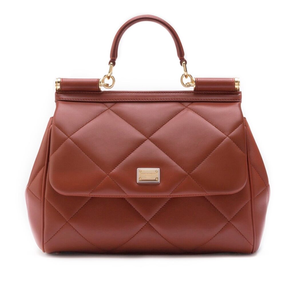 Сумка Dolcegabbana Sicily Medium Коричневая N
