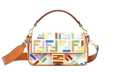 Сумка Fendi Baguette Бежевая N