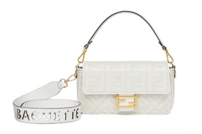 Сумка Fendi Baguette Белая N