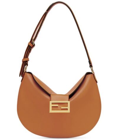 Сумка Fendi Croissant Коричневая N