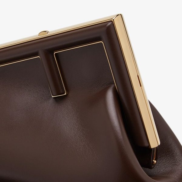 Сумка Fendi First Темно коричневая N