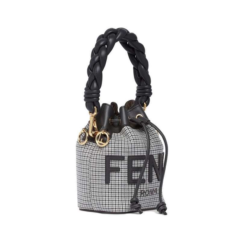 Сумка Fendi Mon Tresor Monogram Серая N