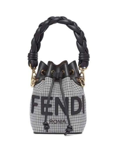 Сумка Fendi Mon Tresor Monogram Серая N