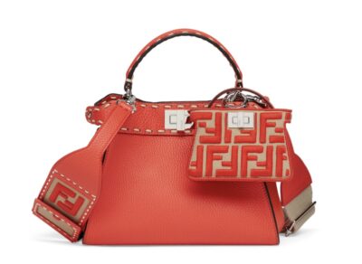 Сумка Fendi Peekaboo Iconic Mini Красная N
