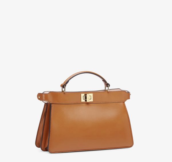 Сумка Fendi Peekaboo Iseeu East west Коричневая N