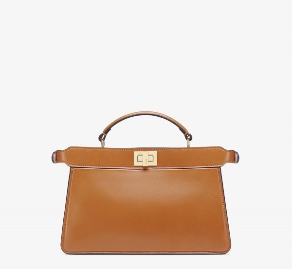 Сумка Fendi Peekaboo Iseeu East west Коричневая N