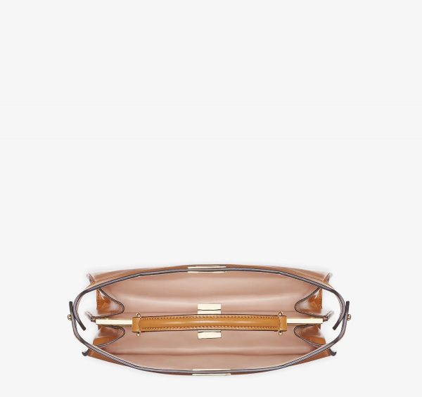 Сумка Fendi Peekaboo Iseeu East west Коричневая N