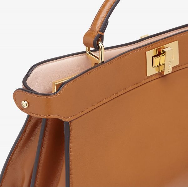 Сумка Fendi Peekaboo Iseeu East west Коричневая N