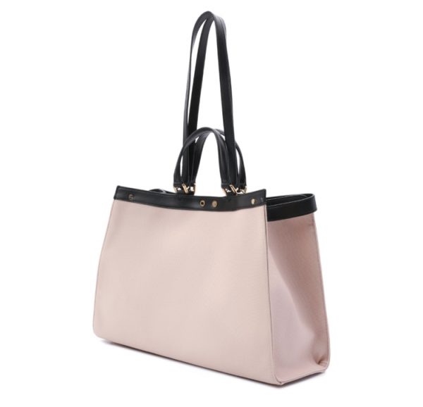 Сумка Fendi Peekaboo X tote Светло розовая N