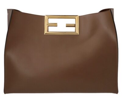 Сумка Fendi Way Medium Темно коричневая N