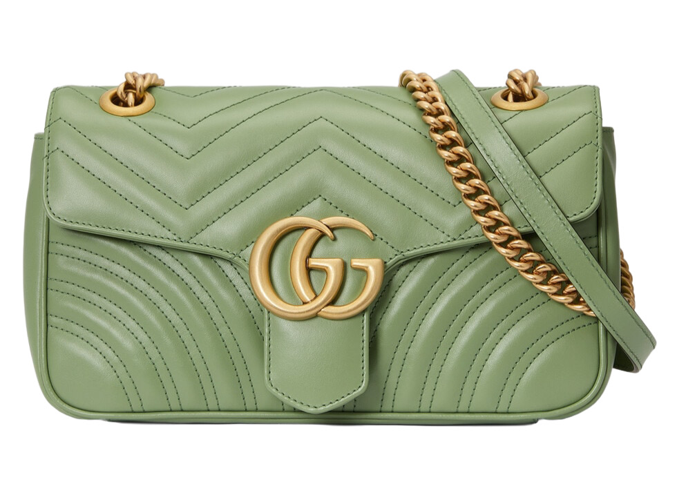 Сумка Gucci Gg Marmont Зеленая N