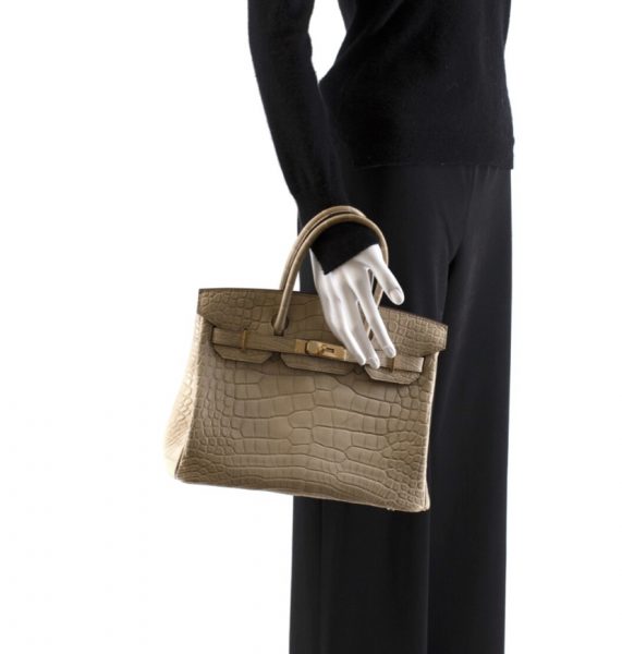 Сумка Hermes Birkin Бежевая N
