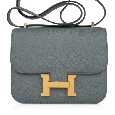 Сумка Hermes Constance Светло серая N