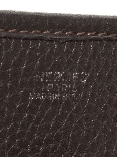 Сумка Hermes Evelyne Ii Pm Темно коричневая N