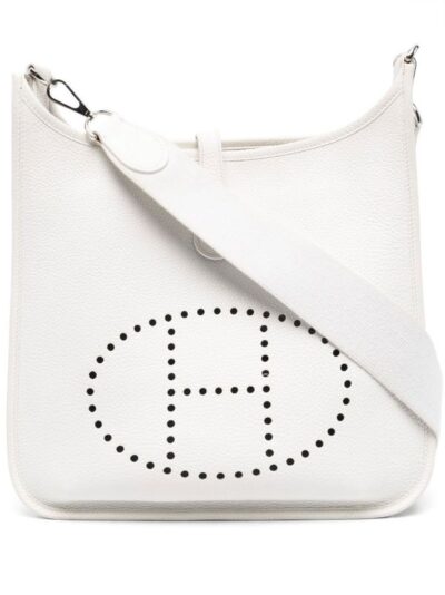 Сумка Hermes Evelyne Белая N