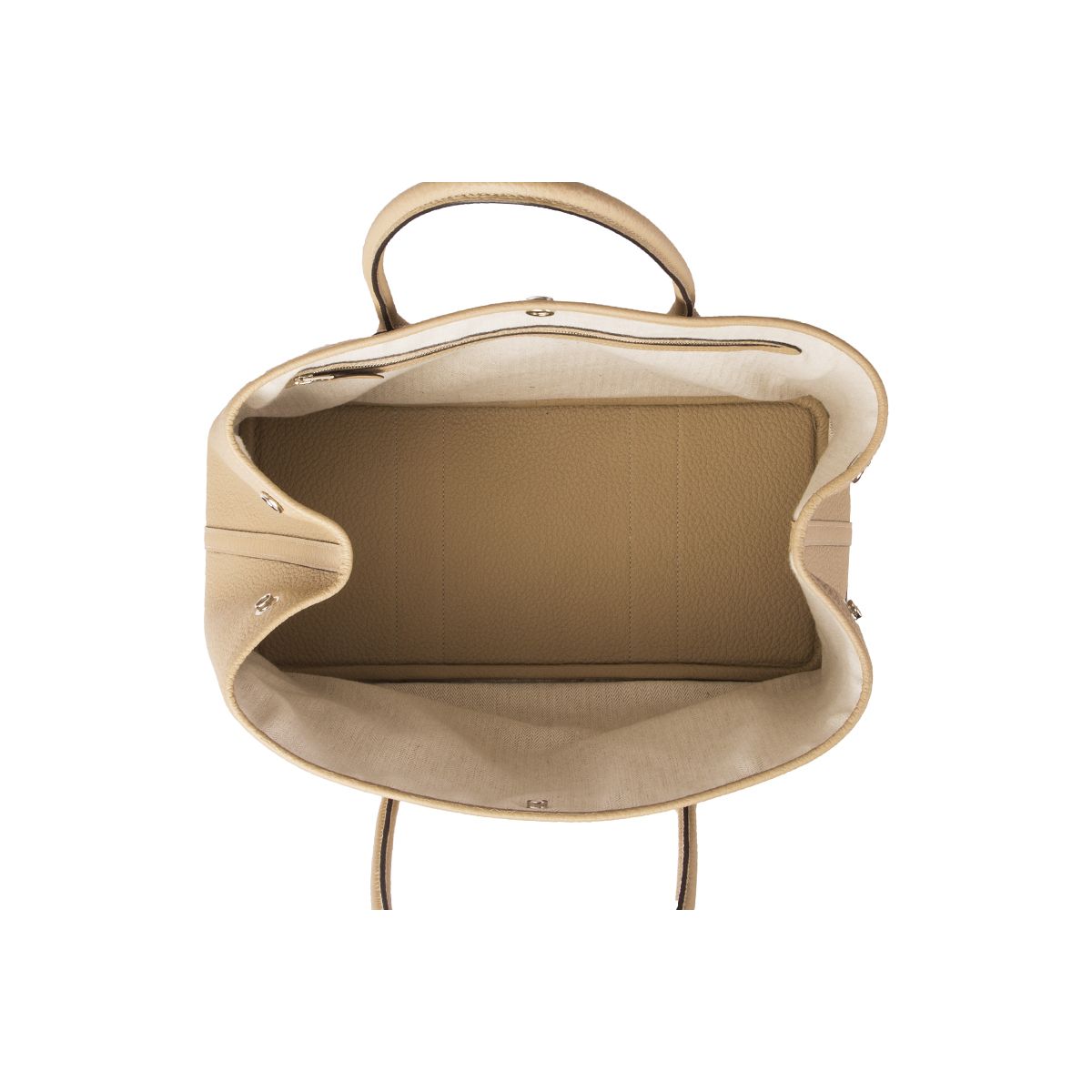 Сумка Hermes Garden Party Bag Кремовая N