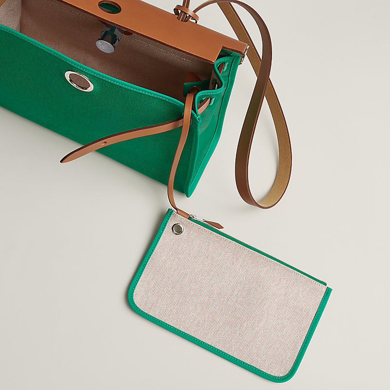 Сумка Hermes Herbag Zip Зеленая N