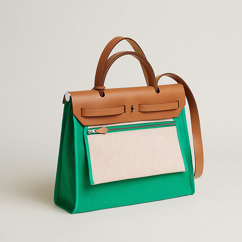 Сумка Hermes Herbag Zip Зеленая N