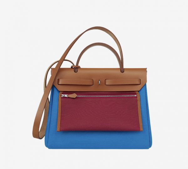 Сумка Hermes Herbag Zip Синяя N