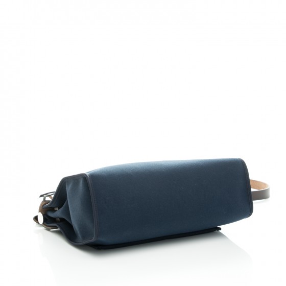 Сумка Hermes Herbag Zip Темно синяя N