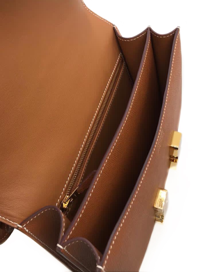Сумка Hermes Herm Коричневая N