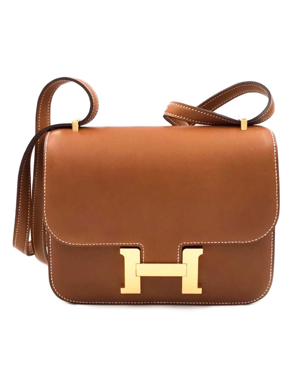 Сумка Hermes Herm Коричневая N