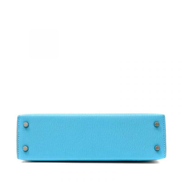 Сумка Hermes Kelly Mini Robin Голубая N